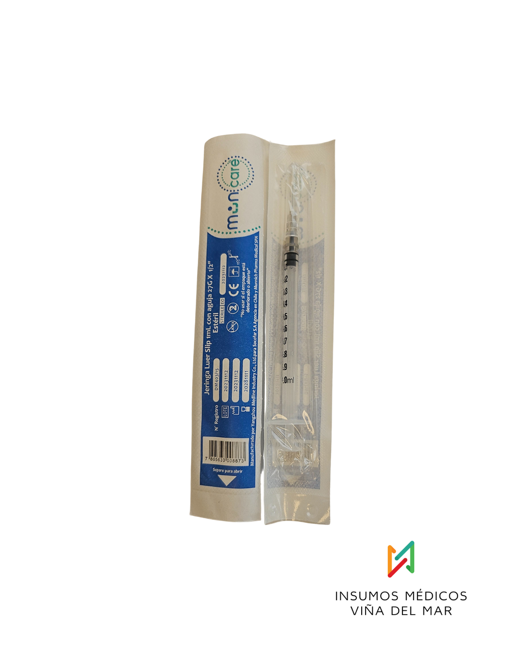 JERINGA TUBERCULINA 1 ML