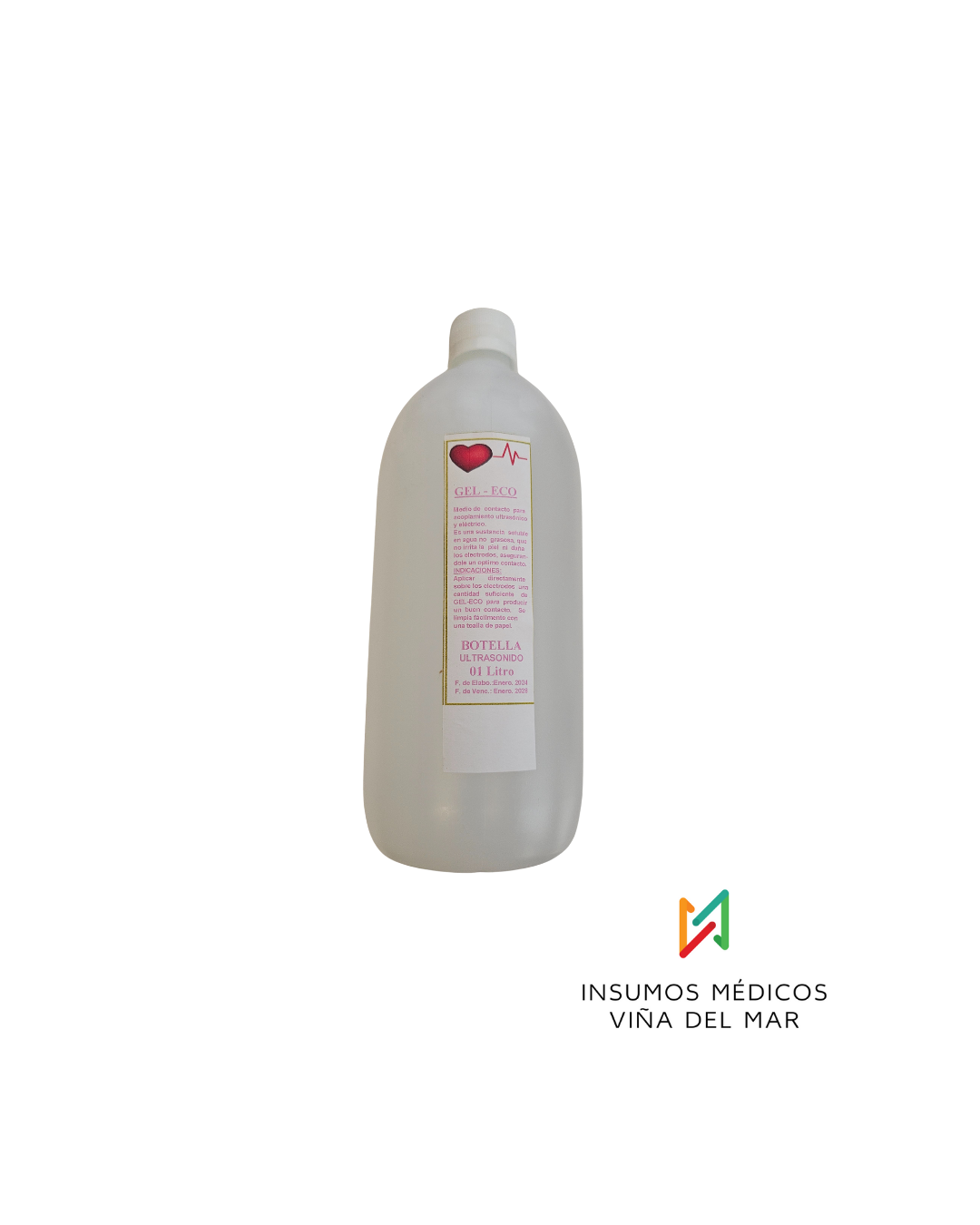 Gel para ecografías 500 ml