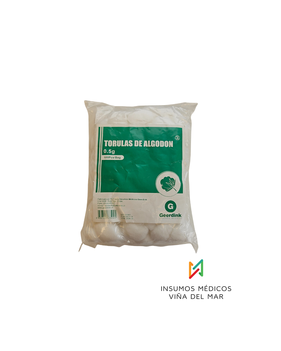 TÓRULAS ALGODÓN (PAQUETE)