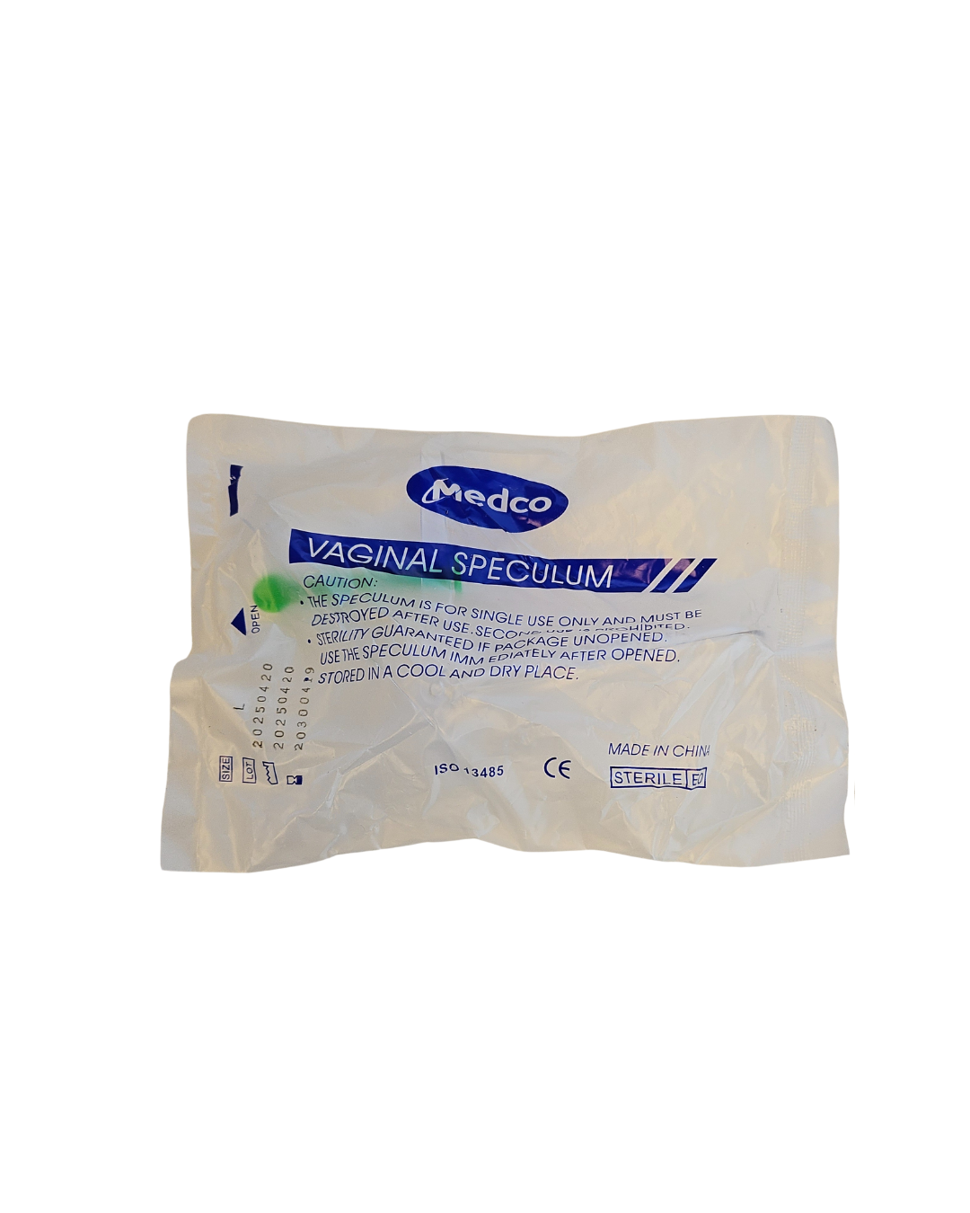 ESPECULO VAGINAL DESECHABLE TALLA L